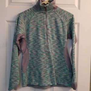 Half-zip Columbia sweater